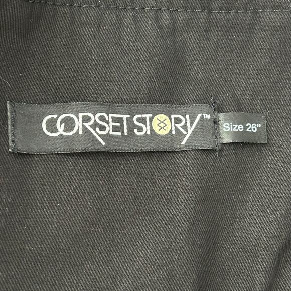 Corset Story Black Corset Shirt Dress Size M - Picture 9 of 16